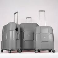 Albatros PP501 Silver 3'lü Set Valiz