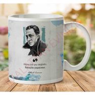 Albert Camus İtinayla Yaşayınız Baskılı Kupa