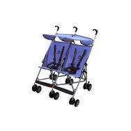 Aldeba ALD-3030 Lila İkiz Bebek Arabası