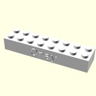 Aldım Geldi Önay Kişiye Özel Tasarım Organik Plastik 3D Baskı Lego