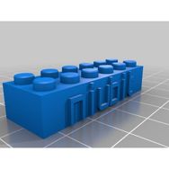 Aldım Geldi Özelleştirilmiş LEGO Blok Kolye / Anahtarlık Plastik Aparat