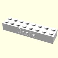 Aldım Geldi Ünzile Kişiye Özel Tasarım Organik Plastik 3D Baskı Lego