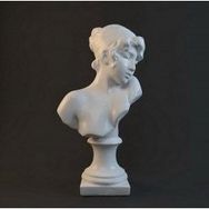 AldımGeldi Sappho Büstü Dekoratif Hediyelik Süs Eşyası Maket Aksesuar Biblo