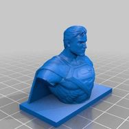 AldımGeldi Superman Büstü Dekoratif Hediyelik Süs Eşyası Maket Biblo