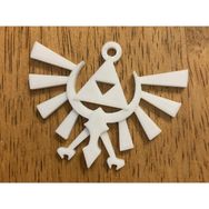 AldımGeldi The Legend of Zelda Hyrule Crest Anahtarlık