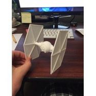 AldımGeldi Tie Fighter Modeli Figür Tek Parça Biblo