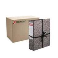 Alemdar Geniş Siyah 25 Adet Karton Klasör