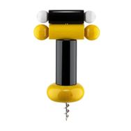 Alessi Ettore Sottsass 18 cm x 6 cm Siyah-Sarı Tirbüşon
