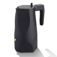 Alessi Ossidiana 150 ml Siyah Moka Pot