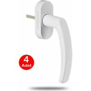 Alet Çantam Beyaz 4 Adet Plastik Pvc Pencere Pimapen Kolu