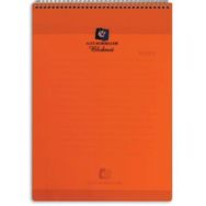 Alex ALX-960 Schoeller A4 Soft Mavi Kareli 80 Sayfa Plastik Kapak Defter