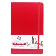 Alex Schoeller 9284 Art Collection Kırmızı 140 gr 13x21 cm 80 Yaprak Sketch Book Eskiz Defteri