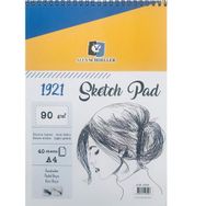 Alex Schoeller A4 90 gr Sketch Pad Dik Spiralli Eskiz Defteri