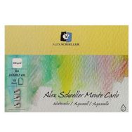 Alex Schoeller ALX-0227 Monte Carlo Blok 300 gr 10 Yaprak A4 Sulu Boya