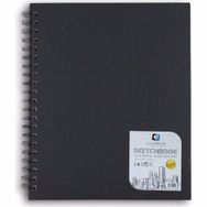 Alex Schoeller Alx-1944 A4 Pp Spiralli 60 Yaprak Siyah Defter