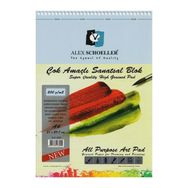 Alex Schoeller ALX-3909 A4 200 gr 20 Yaprak Spiralli Çok Amaçlı Sanatsal Bloknot