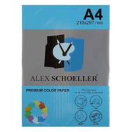 Alex Schoeller ALX-620 Koyu Mavi 500'lü Renkli Fotokopi Kağıdı