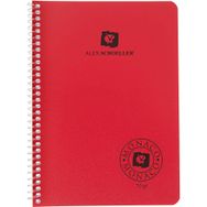 Alex Schoeller ALX-640 A5 60 Yaprak Kareli Spiralli Defter