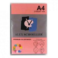 Alex Schoeller ALX-742 Fosforlu Pembe 500'lü Renkli Fotokopi Kağıdı