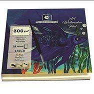 Alex Schoeller ALX-8837 15x15 300 Gr 12'li Sulu Boya Defteri