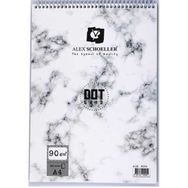 Alex Schoeller ALX-9254 90gr 60 Yaprak A4 Dot Grıd Çizim Defteri