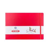 Alex Schoeller ALX-9291 21x14.8 cm 80 Yaprak 140 gr Yatay Kırmızı Sketch Book