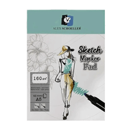 Alex Schoeller ALX:943 A5 160 Gr 40'lı Sketch Marker Pad