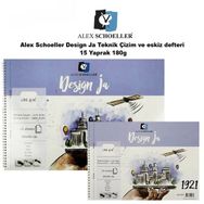 Alex Schoeller Design Ja 15 Yaprak 180 gr Teknik Çizim ve Eskiz Defteri