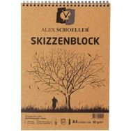 Alex Schoeller Spiralli Kraft A4 60'lı Blok