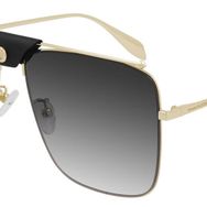 Alexander Mcqueen AM0318S 001 Altın Unisex Güneş Gözlüğü