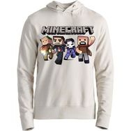 Alfa Tshirt B2643 Ekru Minecraft Erkek Sweatshirt