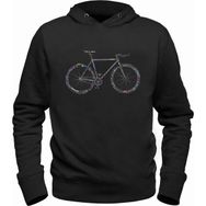 Alfa Tshirt Bisiklet Siyah Erkek Sweatshirt