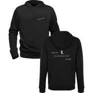 Alfa Tshirt Death Note Baskılı Siyah Ön Arka Baskılı Erkek Sweatshirt