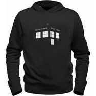 Alfa Tshirt Doctor Who Siyah Erkek Sweatshirt