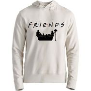 Alfa Tshirt Friends Ekru Erkek Sweatshirt