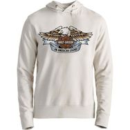 Alfa Tshirt Harleey Davidson Ekru Erkek Sweatshirt