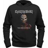 Alfa Tshirt Iron Maiden Siyah Kapşonlu Erkek Sweatshirt