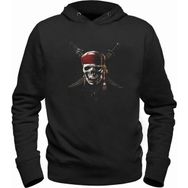 Alfa Tshirt Karayip Korsanları Siyah Erkek Sweatshirt