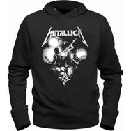 Alfa Tshirt Metallica Siyah Erkek Sweatshirt
