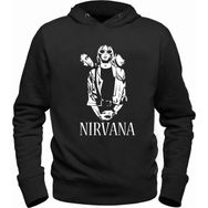 Alfa Tshirt Nirvana Siyah Erkek Sweatshirt