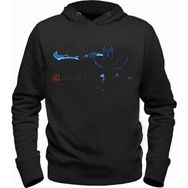 Alfa Tshirt Phantom Assassin Dota 2 Siyah Kapşonlu Erkek Sweatshirt