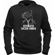 Alfa Tshirt Pubg Siyah Kapşonlu Erkek Sweatshirt