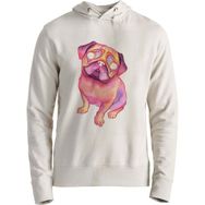 Alfa Tshirt Pug Ekru Erkek Sweatshirt