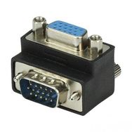Alfais 4061 Vga Dirsek 90 Derece Köşe Adaptörü Monitör Görüntü Kablo Ucu Çevirici