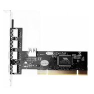 Alfais 4230 Masaüstü Kasa içi Anakart Bağlantısı PCI USB Kart 4 port Çoklayıcı Çoğaltıcı
