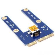 Alfais 4276 Pci-E 1x To 16X Mini USB 3.0 Riser Yükseltici Uzatma Kartı
