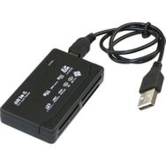 Alfais 4296 USB Hub Micro SD XD MMC MS CF TF Mini M2 Combo Kart Okuyucu