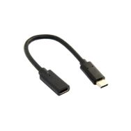 Alfais 4338 Type C USB 3.1 25 cm Uzatma Kablosu