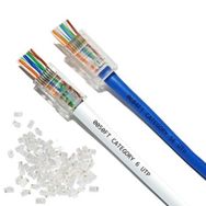 Alfais 4381 Yeni Nesil Delikli Cat6 Rj45 100 Adet Konnektör Utp Jack