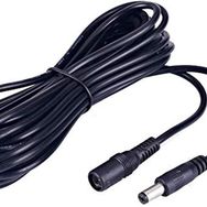Alfais 4385 Dc 5 m 5.5 mm x 2.1 mm Siyah Adaptör Uzatma Kablosu